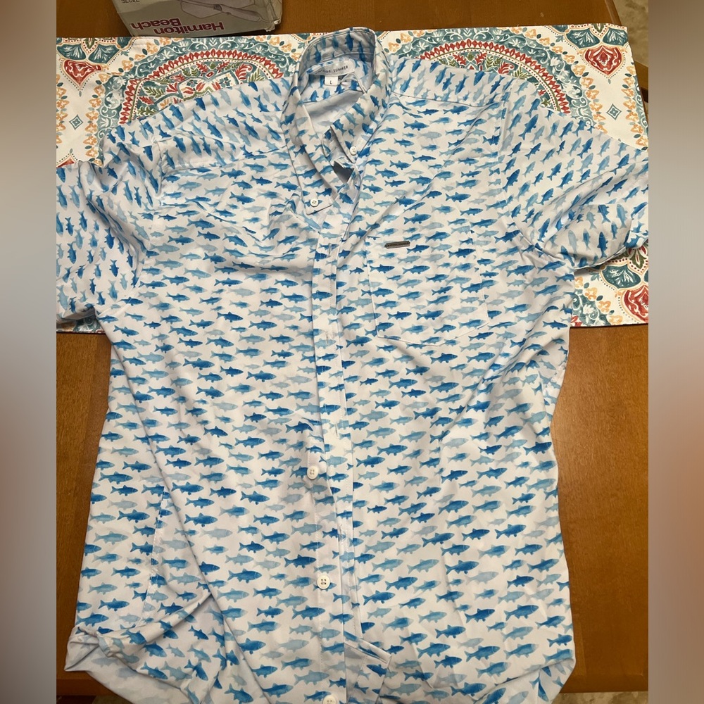 Vintage Summer Men’s Button Down Size L